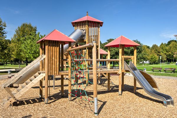Playground Mulch Installation in Carson City